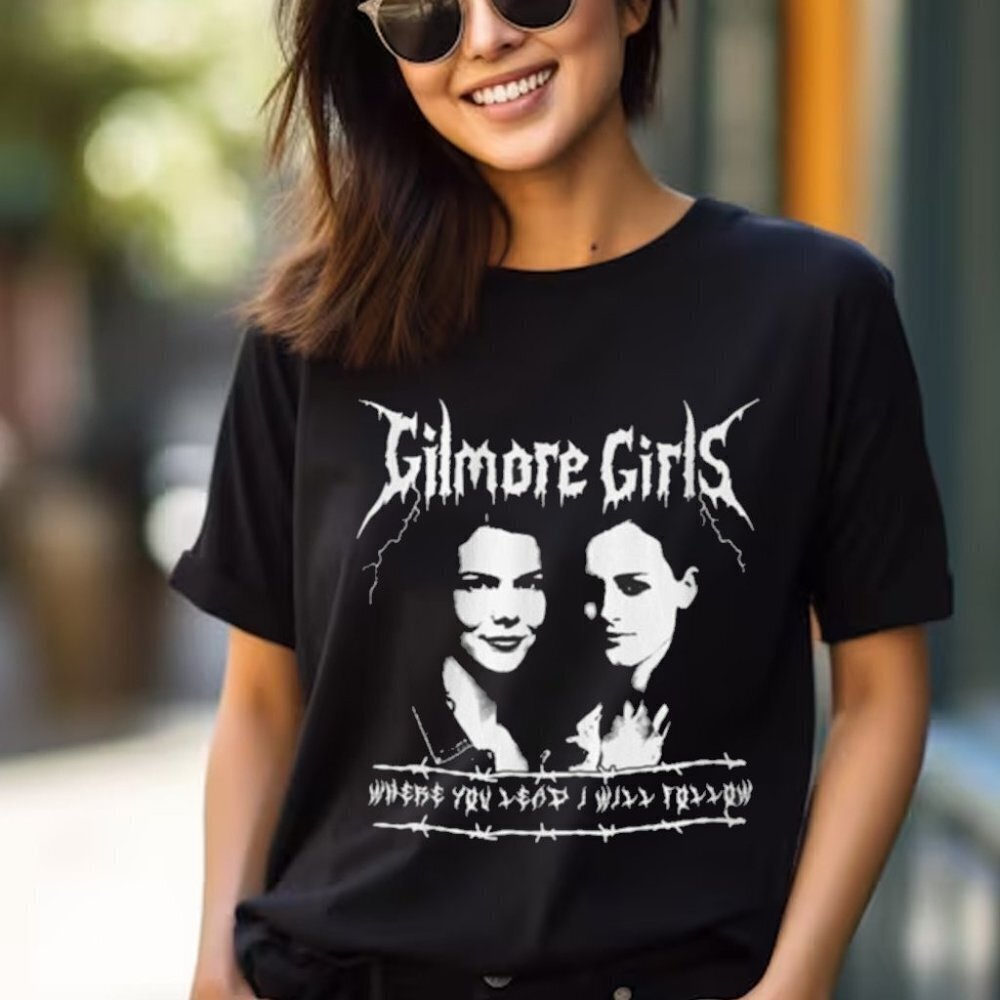 Gilmore Girls Heavy Metal Af Tshirt Gilmore Girls Funny Movie Shirt